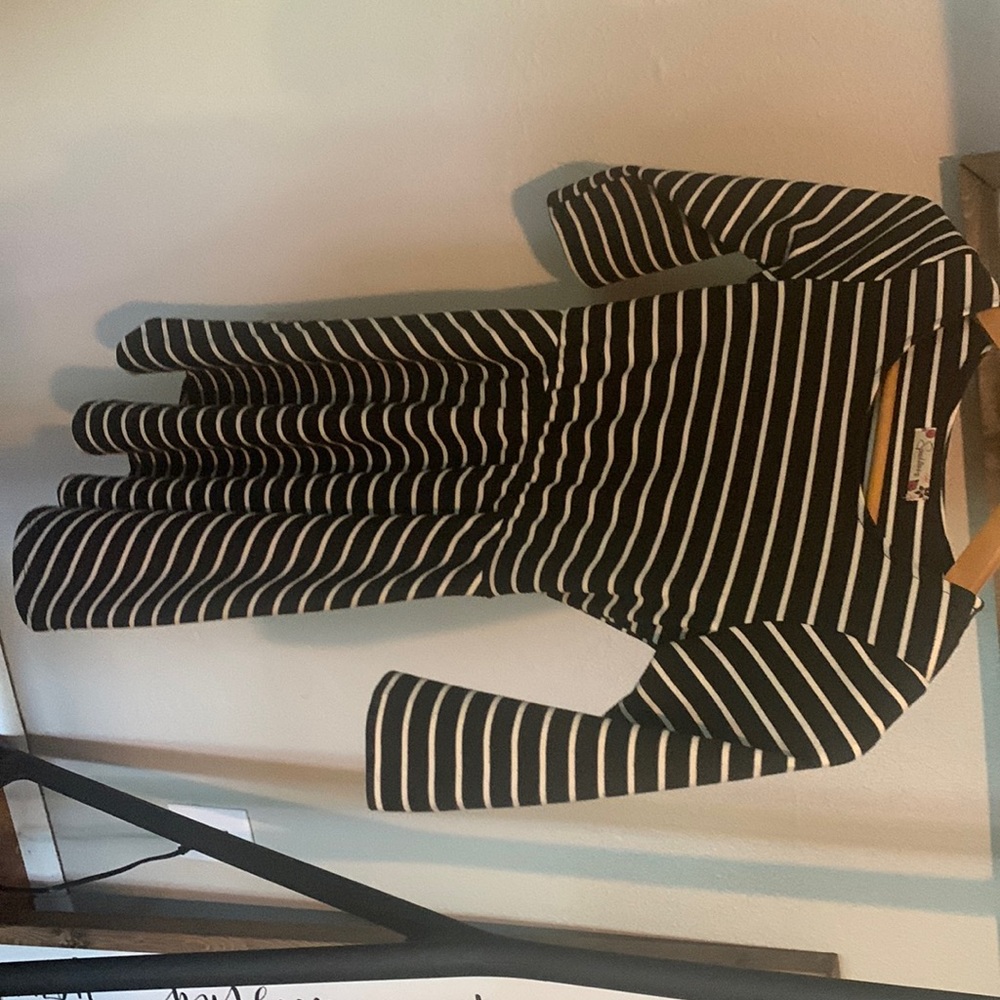 Kids long sleeve stripe dress
